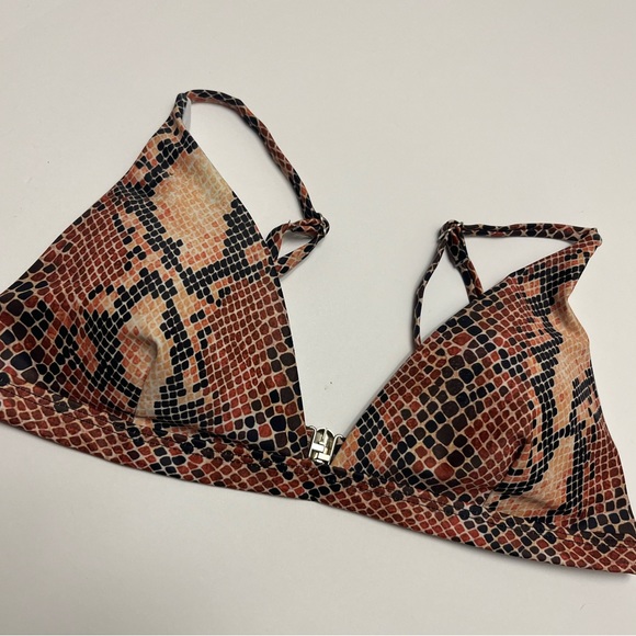 SEXY SNAKE 🐍 PRINT BIKINI SWIMWEAR TOP - Picture 3 of 12